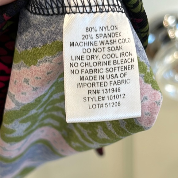 Jude Connally Monique Colorful Snake Pattern Dress sz.M - Picture 5 of 10